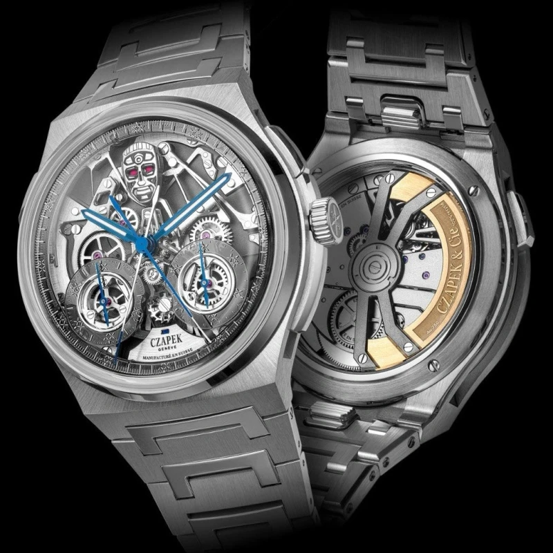 Czapek ANTARCTIQUE Rattrapante R.U.R  Tribute to Karel Čapek 6