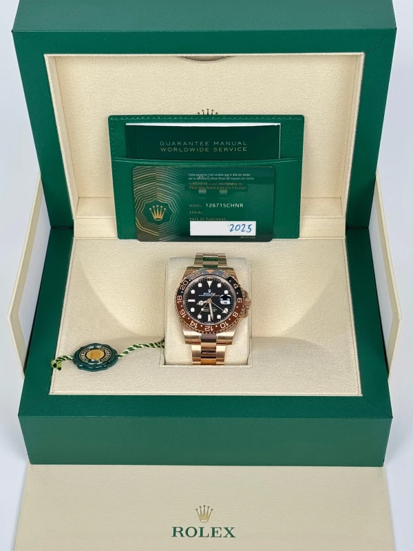 Rolex 40 mm, Everose gold 126715CHNR-0001 5