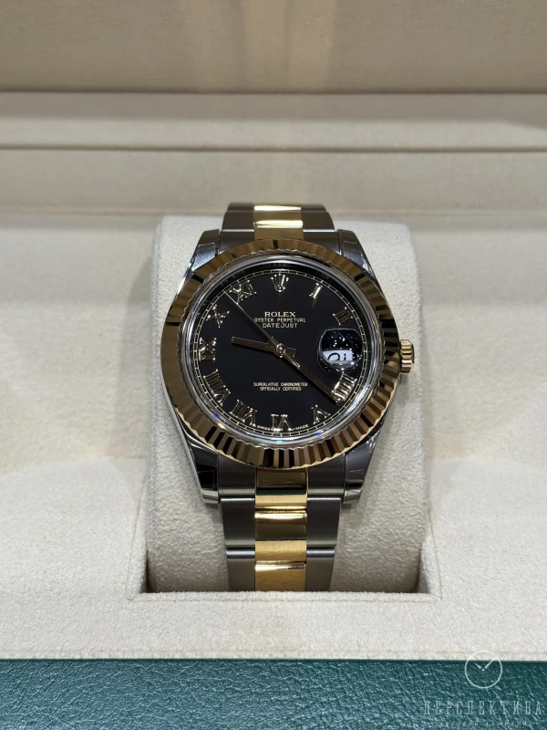 Rolex II 41mm Steel and Yellow Gold  116333 bkro 2