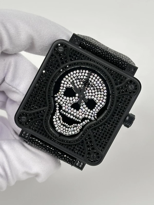 Bell & Ross BR 01 SKULL 672 BR0192-AIRBOR-FLD 4