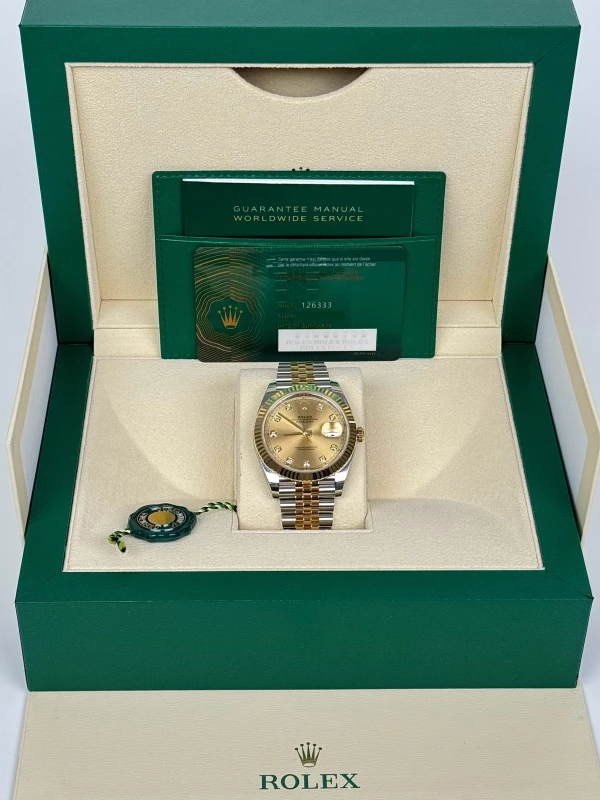Rolex 41 mm, Oystersteel and yellow gold 126333-0012 5