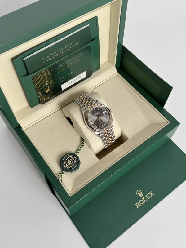 Rolex 36mm Steel and Everose Gold 126231-0023 5