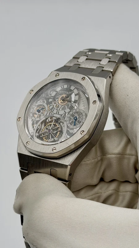 Audemars Piguet TOURBILLON AUTOMATIC SKELETON PLATINUM 25902PT.OO.1110PT.01 4