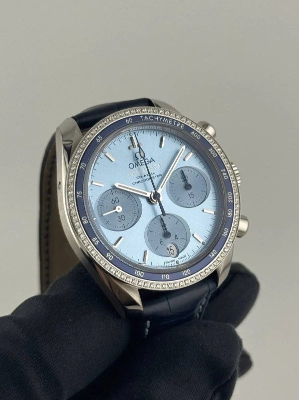 Omega Co-Axial Chronograph 38mm Ladies Watch 324.38.38.50.03.001 3