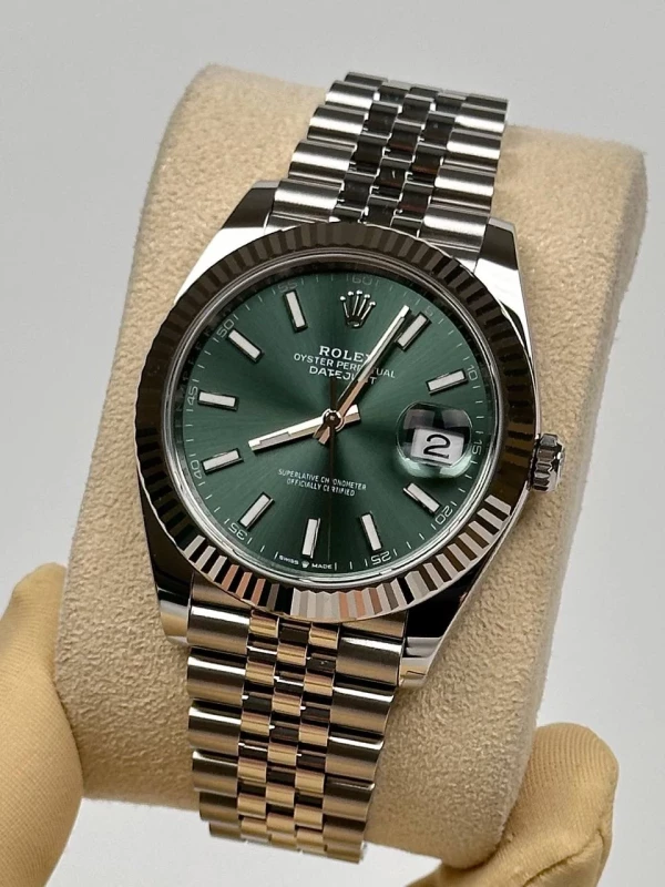 Rolex 41 mm, Oystersteel and white gold 126334-0028 изображение - 6