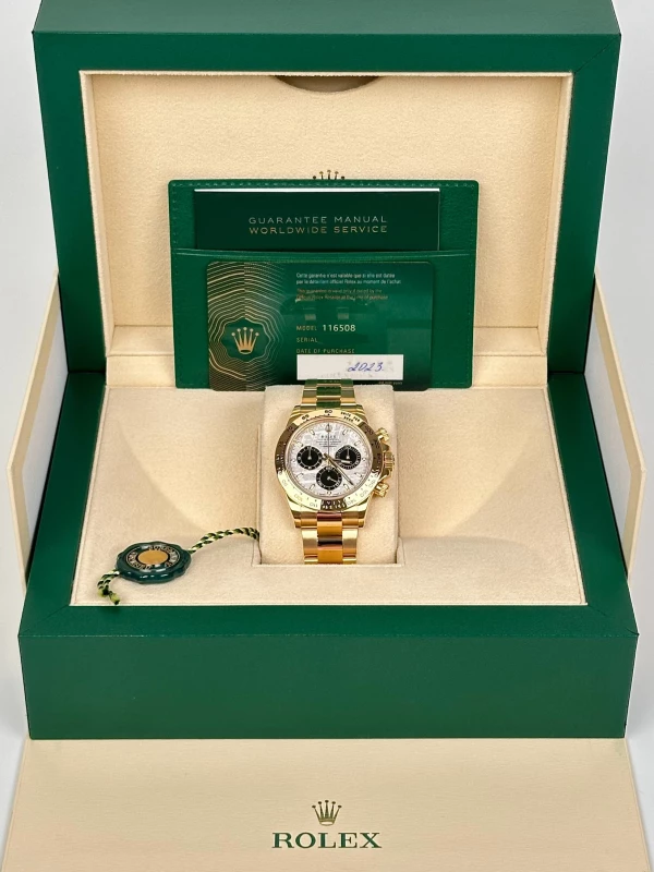 Rolex Cosmograph 40mm Yellow Gold 116508-0015 5