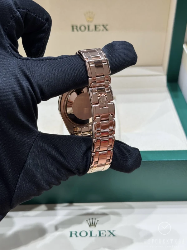 Rolex Everose Gold 34 mm 81315 brdr 4