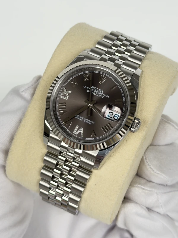 Rolex 36mm Steel and White Gold 126234-0071 3