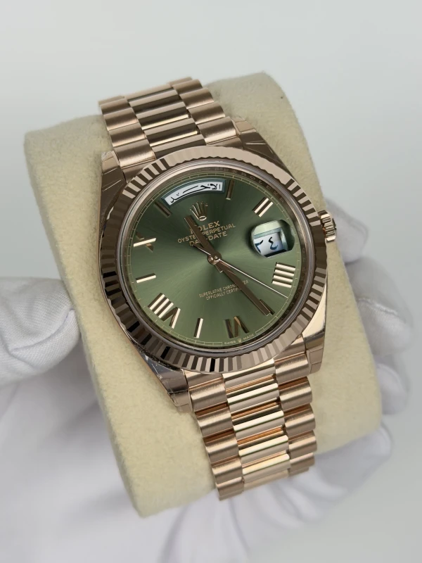 Rolex 40 mm Everose Gold 228235 Arabic 2