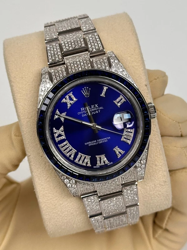Rolex 41 mm 126300FIX saphir 3
