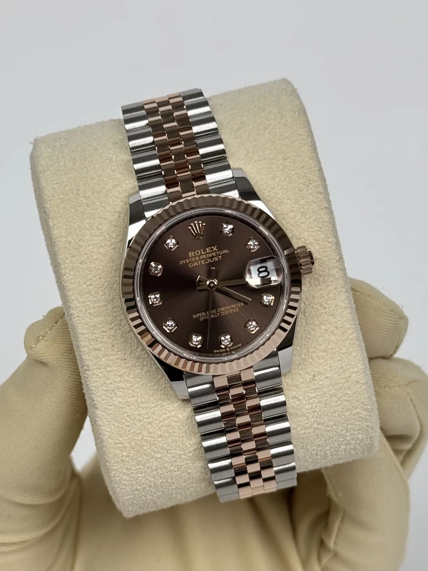 Rolex 31mm Steel and Everose Gold 278271-0028 3