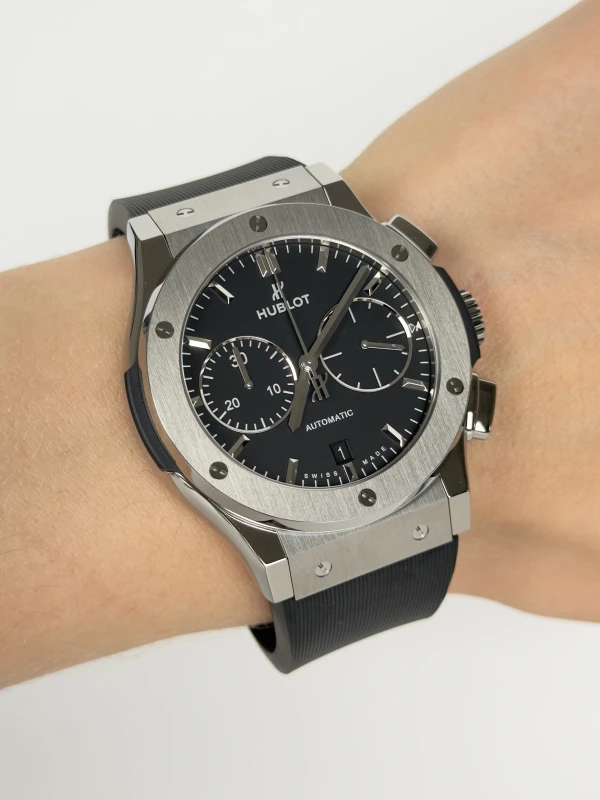 Hublot Chronograph Titanium 45 мм 521.NX.1171.RX 6