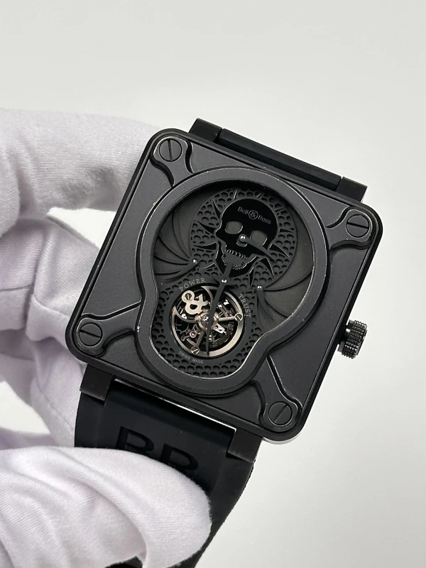 Bell &amp; Ross 01 Tourbillon Skull Limited Edition 20 BR01-TOURB-AIRBORN 4