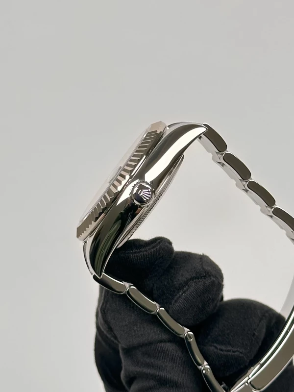 Rolex 42mm Steel and White Gold  326934-0003 4