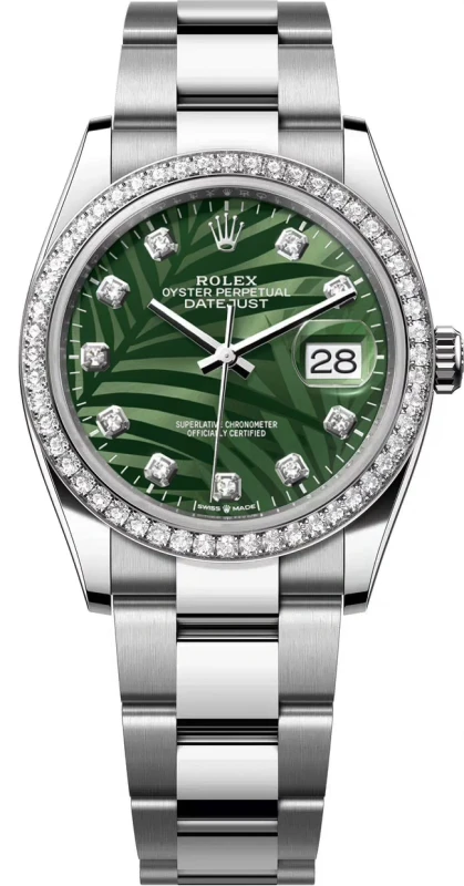 Datejust 36mm Steel and White Gold