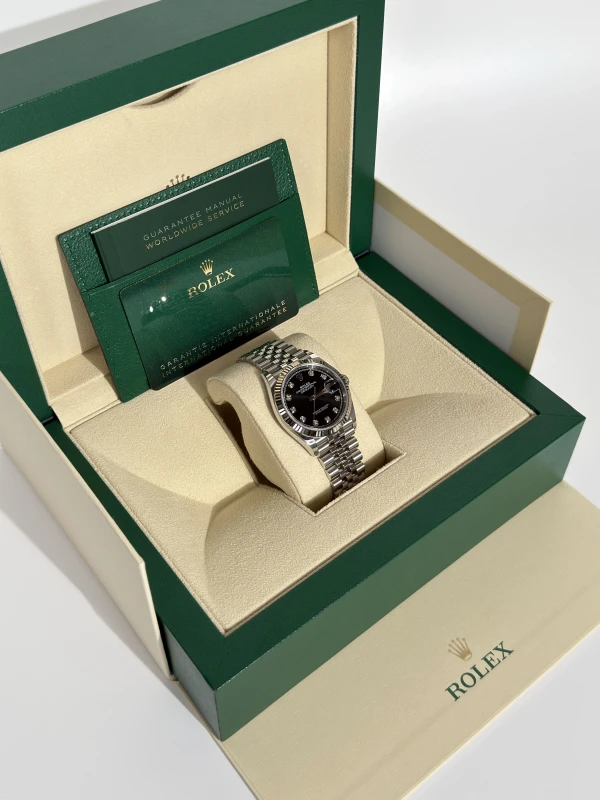 Rolex 36mm Steel and White Gold 126234-0027 5