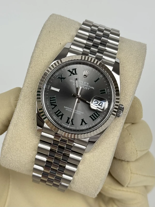Rolex 36 mm, Oystersteel and white gold 126234-0045 3