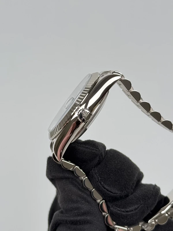 Rolex 36 mm, white gold 128239-0023 4