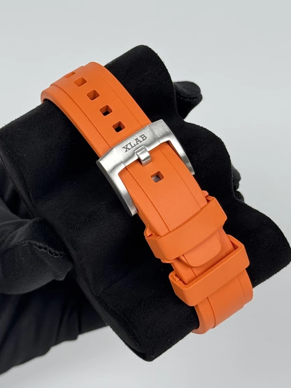 Rolex 40mm Steel White Orange 5