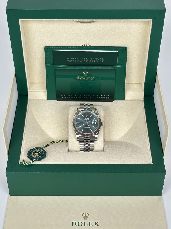 Rolex 41 mm, Oystersteel and white gold 126334-0028 5
