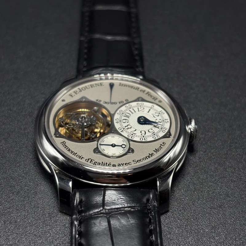 FP Journe Tourbillon Tourbillon Souverain Pt-BlCroco 4