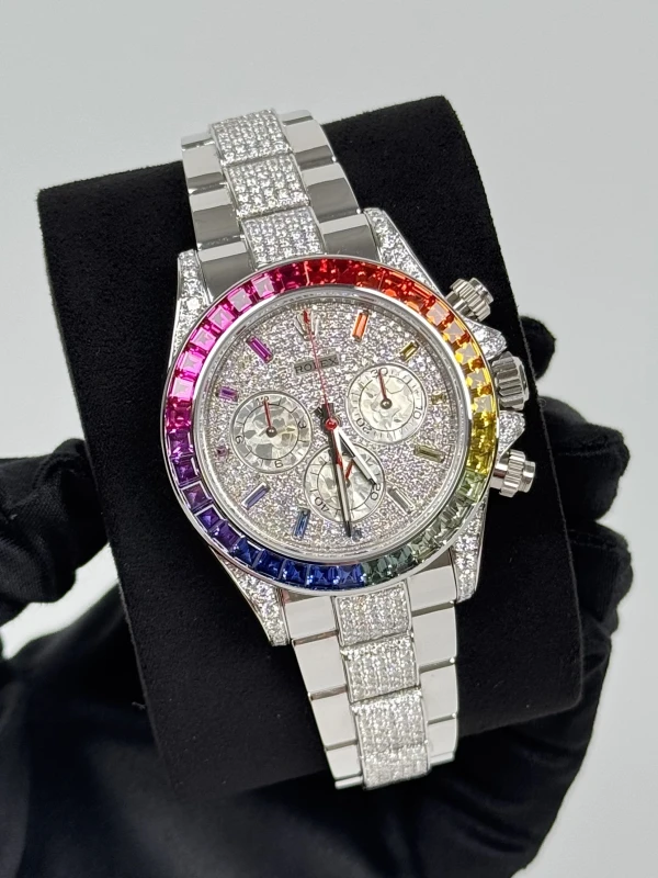 Rolex Cosmograph 40mm Everose Gold 'Rainbow' 126509 XLAB 3