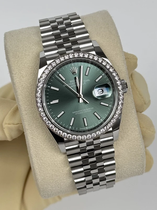 Rolex Datejust 36mm Steel and White Gold 126284rbr-0043 3