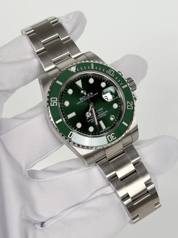 Rolex Date 40mm Steel Ceramic 116610lv-0002 2