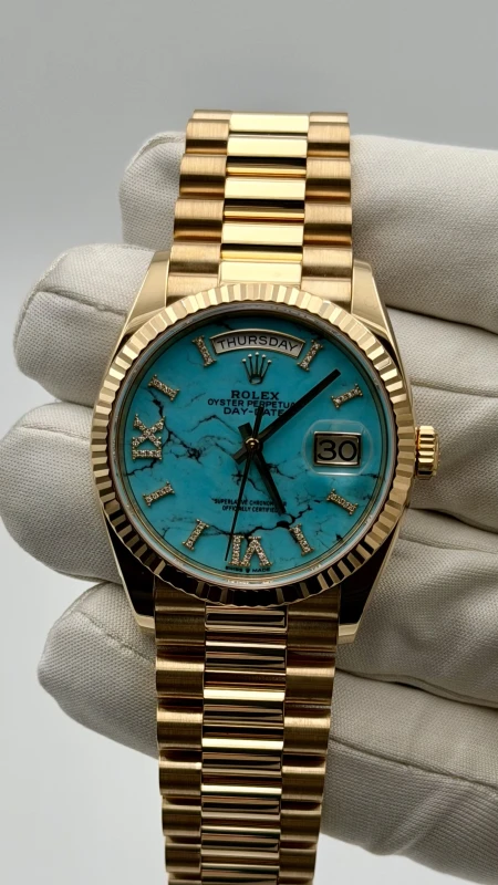 Rolex 36mm Yellow Gold 128238-0071 8