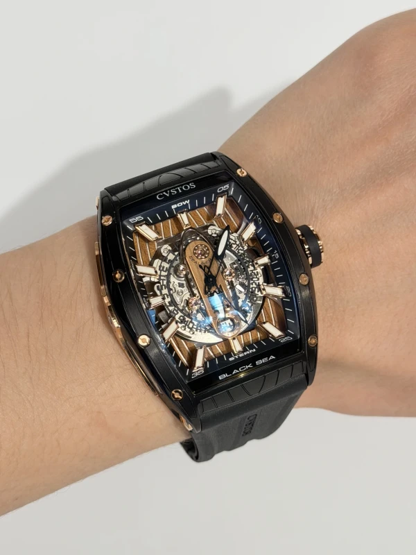 Cvstos CHALLENGE SEA-LINER BLACK STEEL Sea-Liner GMT Blacksea 6