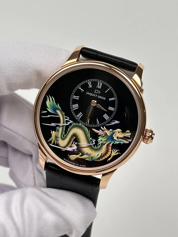 Jaquet Droz Petite Heure Minute Dragon J005033319 4