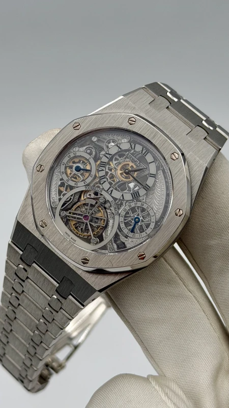 Audemars Piguet TOURBILLON AUTOMATIC SKELETON PLATINUM 25902PT.OO.1110PT.01 2