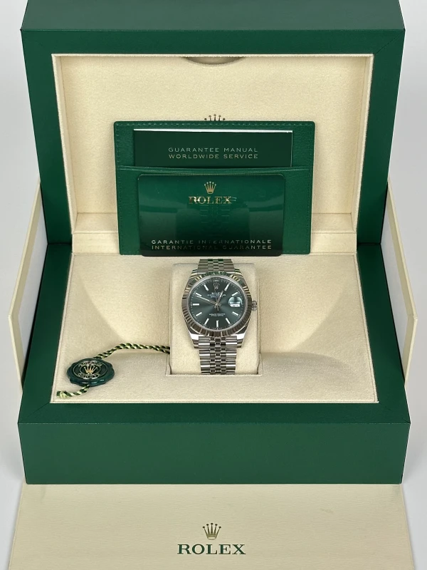 Rolex 41 mm, Oystersteel and white gold 126334-0028 5