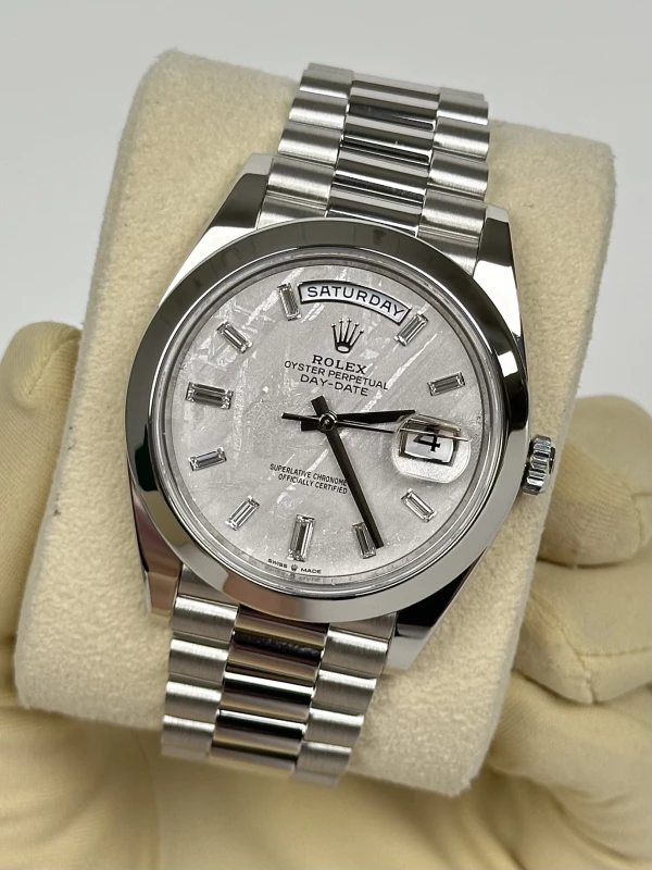 Rolex 40 mm, platinum 228206-0036 4