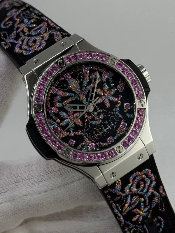 Hublot Broderie Sugar Skull Stee 343.SS.6599.NR.1233 7