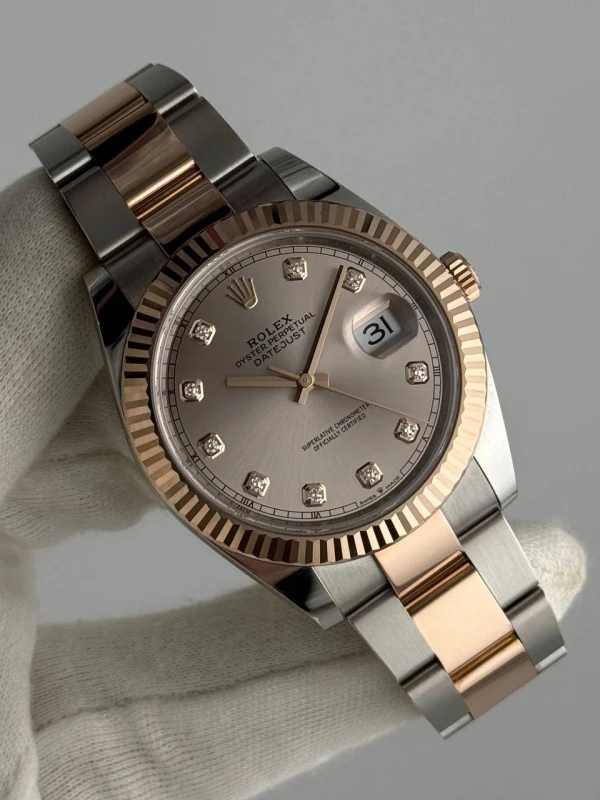 Rolex 41mm Steel and Everose Gold 126331-0007 5