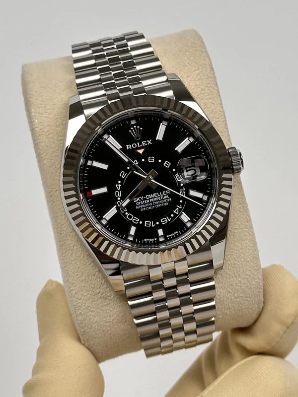 Rolex 42mm Steel and White Gold 336934-0008 3