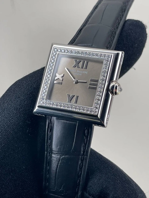 Patek Philippe Lady's White Gold & Diamond 4868G-001 2