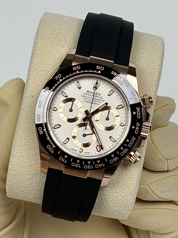 Rolex 40mm Everose Gold 116515 Ivory 4