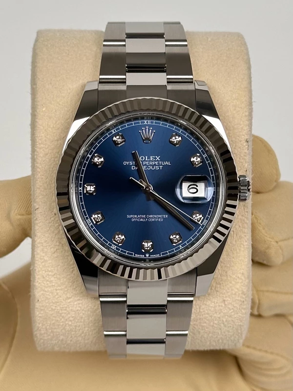 Rolex 41 mm, steel and white gold 126334-0015 2