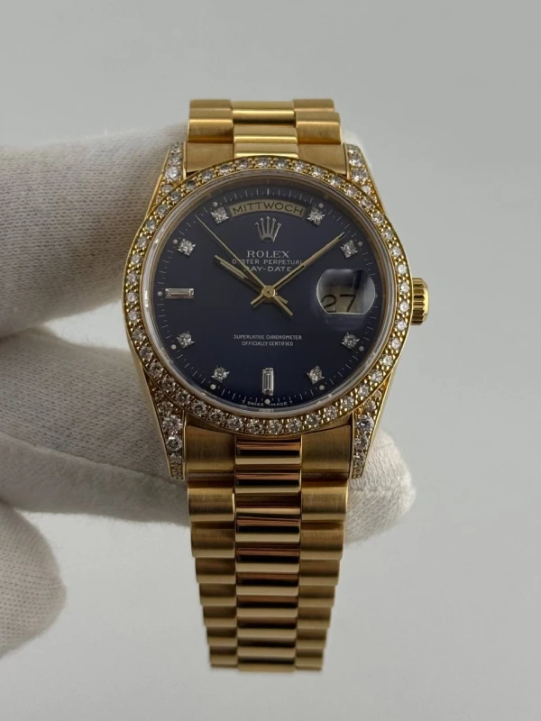 Rolex President Yellow Gold and Diamond 18338 2