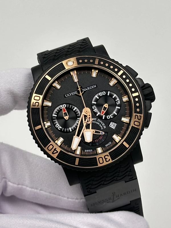 Ulysse Nardin Black Sea Chronograph 353-90-3C 3