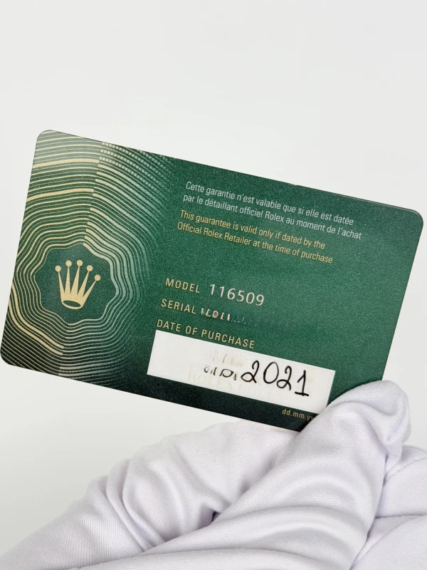 Rolex Cosmograph 40mm White Gold 116509-0071 5