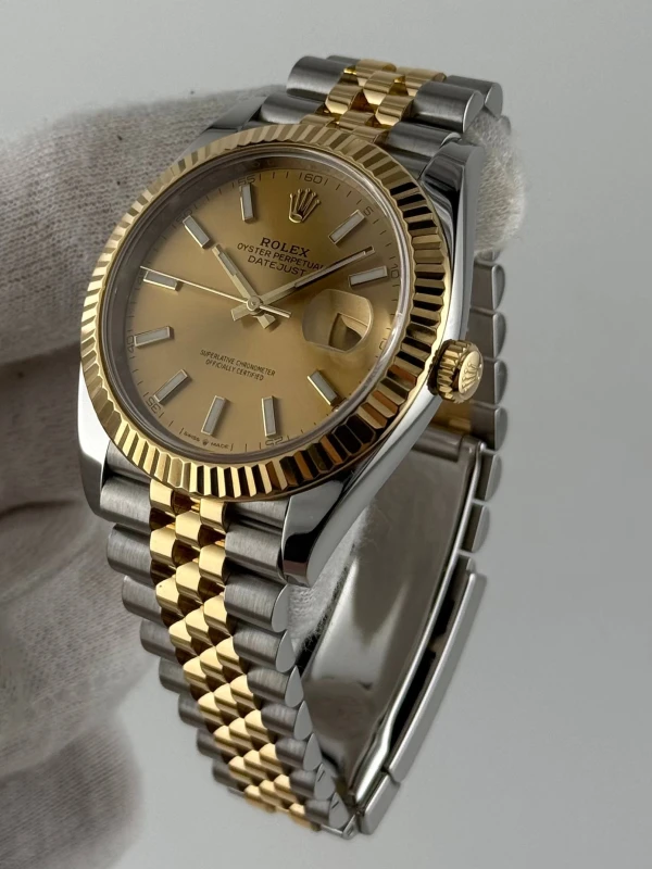 Rolex 41mm Steel and Yellow Gold 126333-0010 4