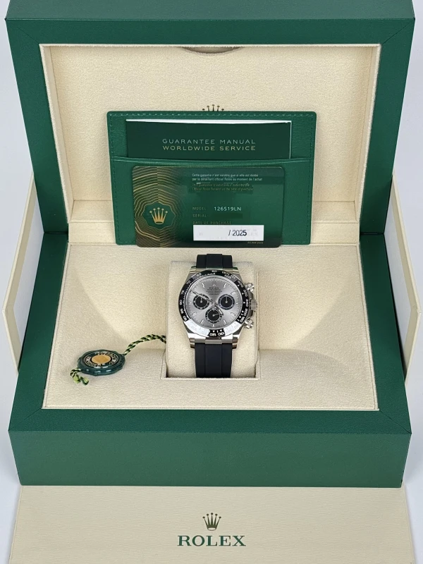 Rolex Cosmograph 40mm White Gold 126519ln-0006 5