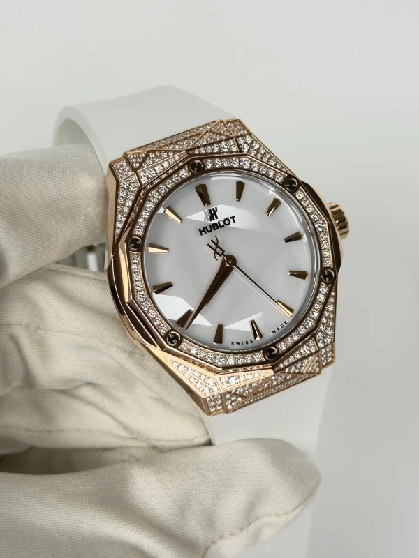 Hublot Orlinski King Gold White Pavé 550.OS.2200.RW.1604.ORL20 2