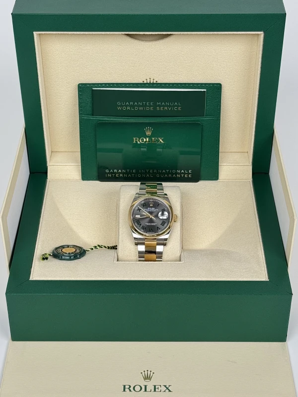 Rolex 36mm Steel and Yellow Gold 126203-0036 5