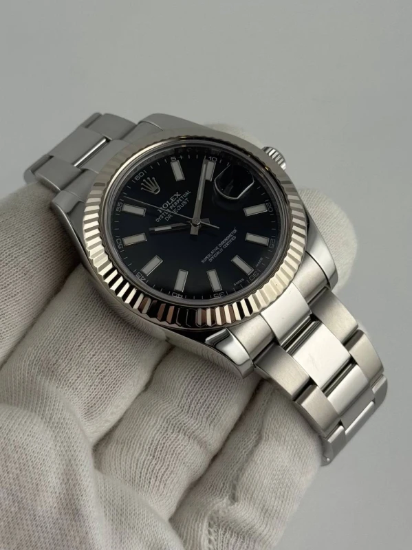 Rolex II 41mm Steel and White Gold 116334 5