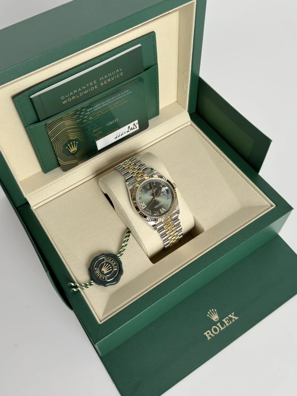 Rolex 36 mm, Oystersteel and yellow gold 126233-0025 5