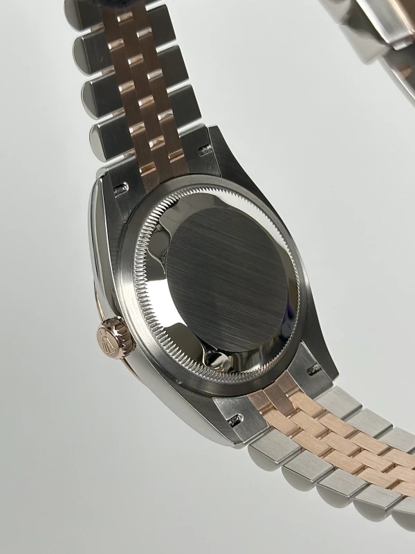 Rolex 36mm Steel and Everose Gold 126201-0029 8